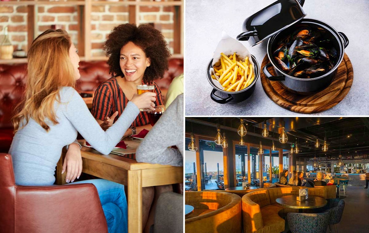 Onbeperkt mosselen + friet bij Waddengenot aan Zee