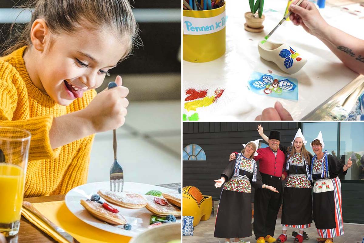 Onbeperkt poffertjes + evt. klompen schilderen bij De Simonehoeve