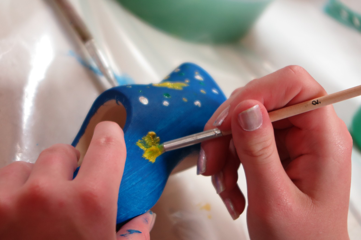 Onbeperkt poffertjes + evt. klompen schilderen bij De Simonehoeve