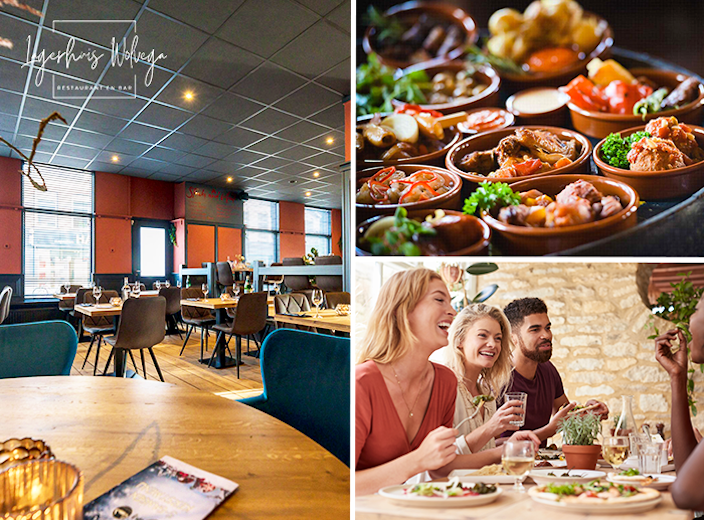 Tapas eten bij restaurant Lagerhuis Wolvega