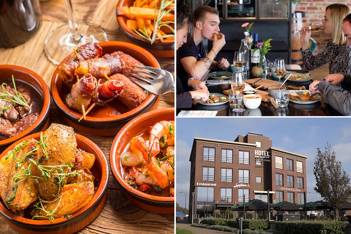 Onbeperkt tapas + dessert bij Spijkers IJmuiden