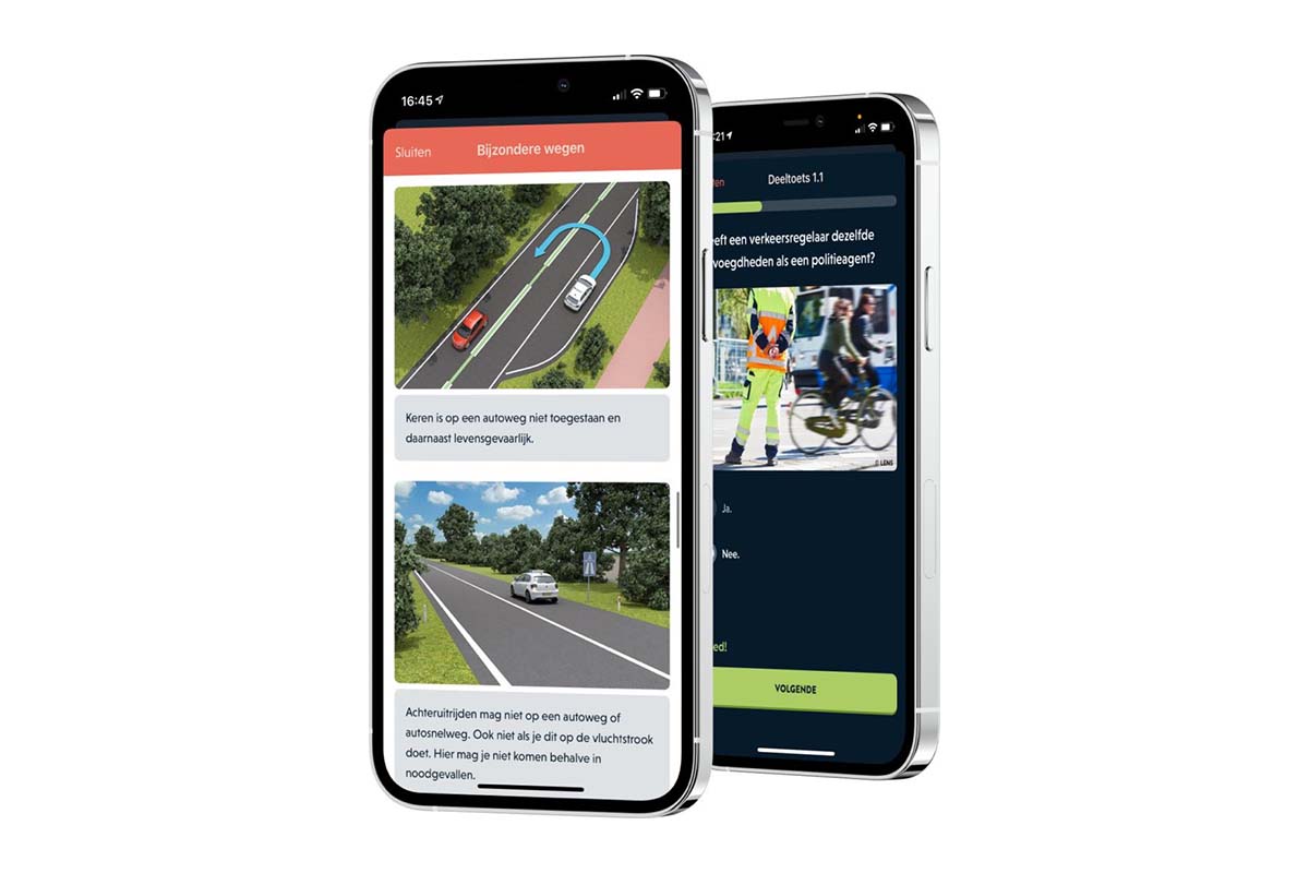 Online Theorie leren via de PlanGo App