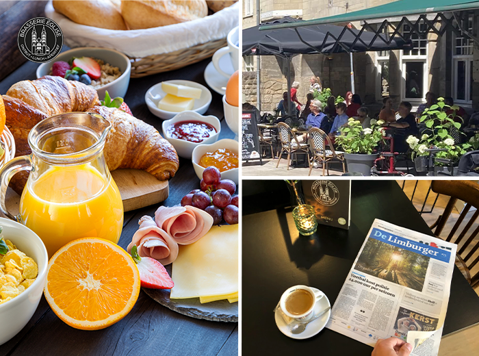 Ontbijt bij Brasserie Église voor 2 personen