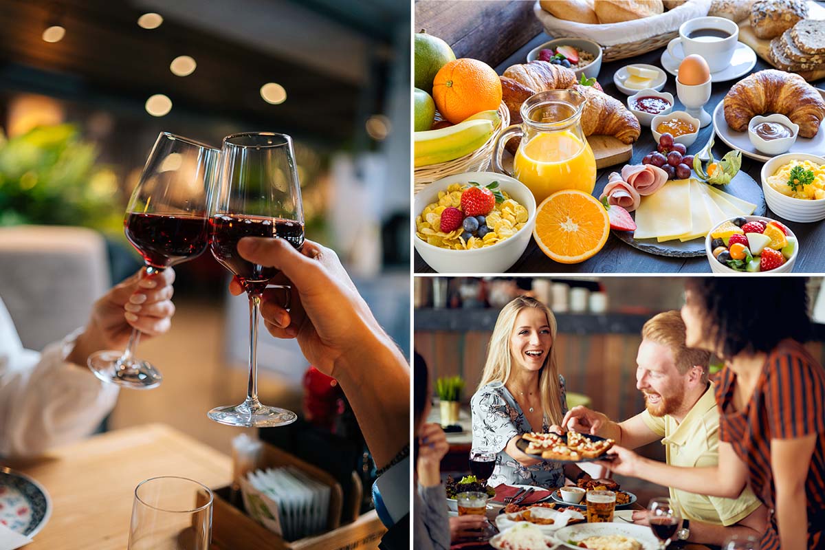 All you can eat ontbijt, lunch of diner bij Hotel de Elderschans