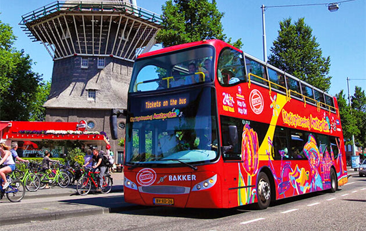 Ontdek Amsterdam per boot en bus met deze Hop on Hop off Tour