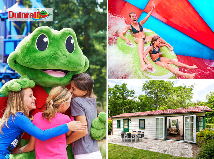 Weekend of midweek in een 4 of 6 persoons Duingalow op Duinrell