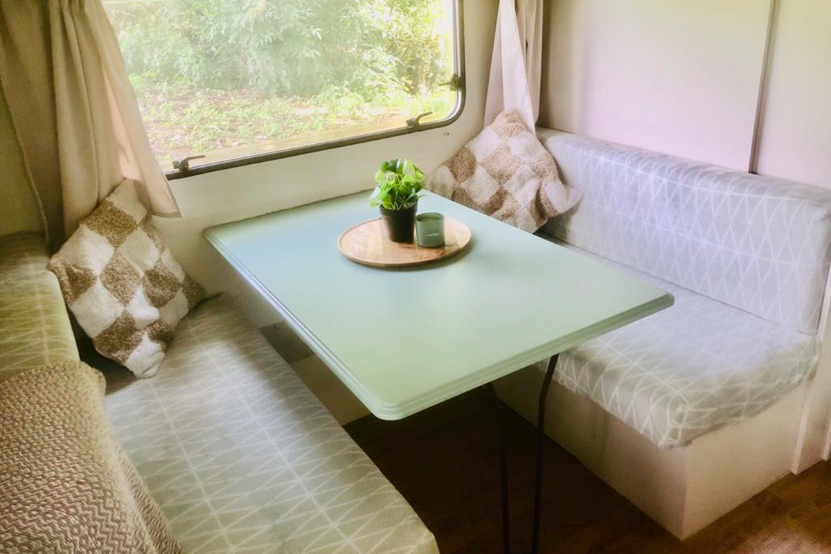 2 overnachtingen in een caravan in de Vlaamse Ardennen (2 pers.)