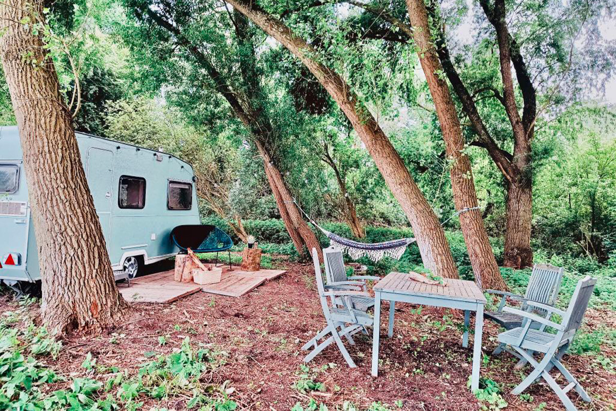 2 overnachtingen in een caravan in de Vlaamse Ardennen (2 pers.)