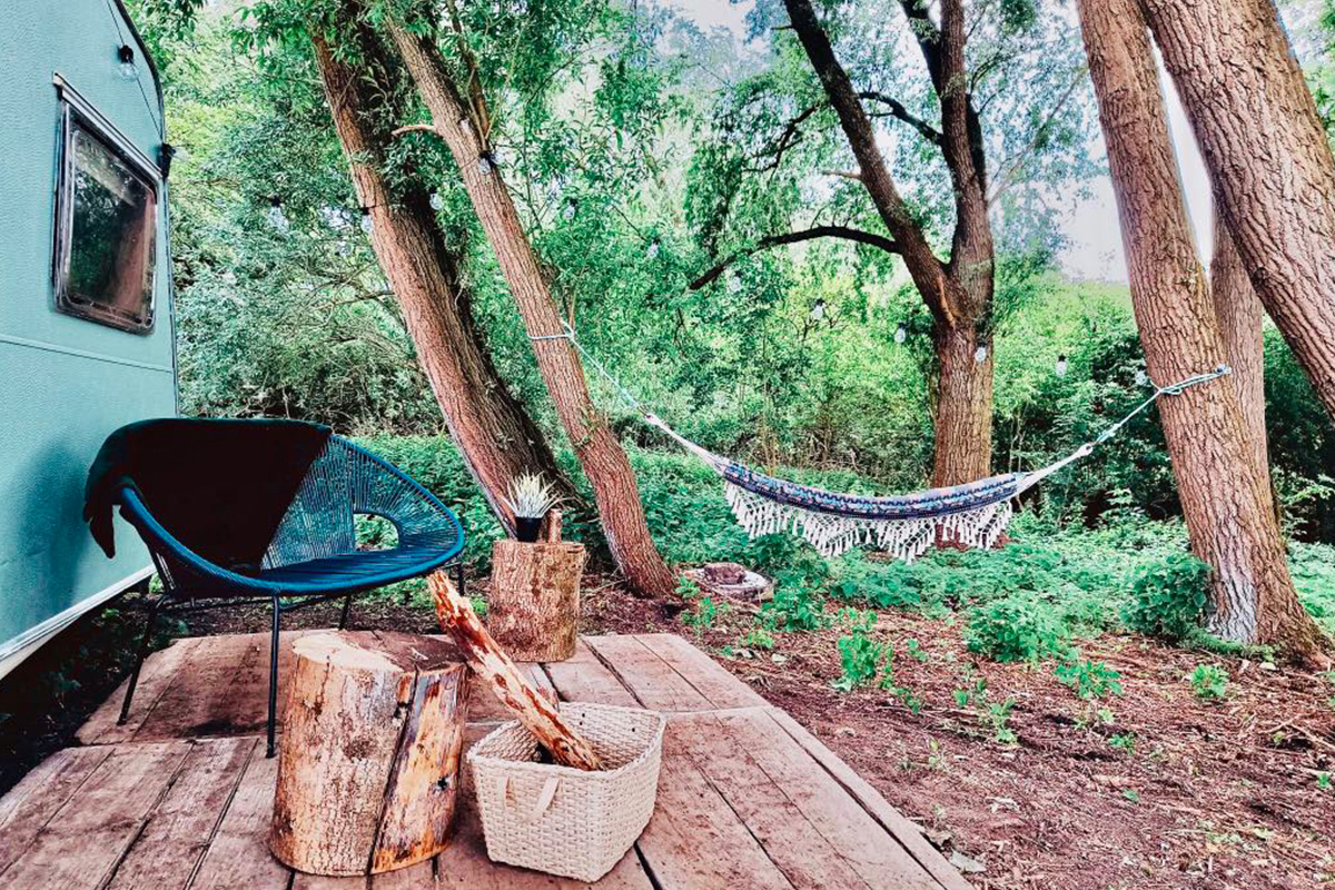 2 overnachtingen in een caravan in de Vlaamse Ardennen (2 pers.)