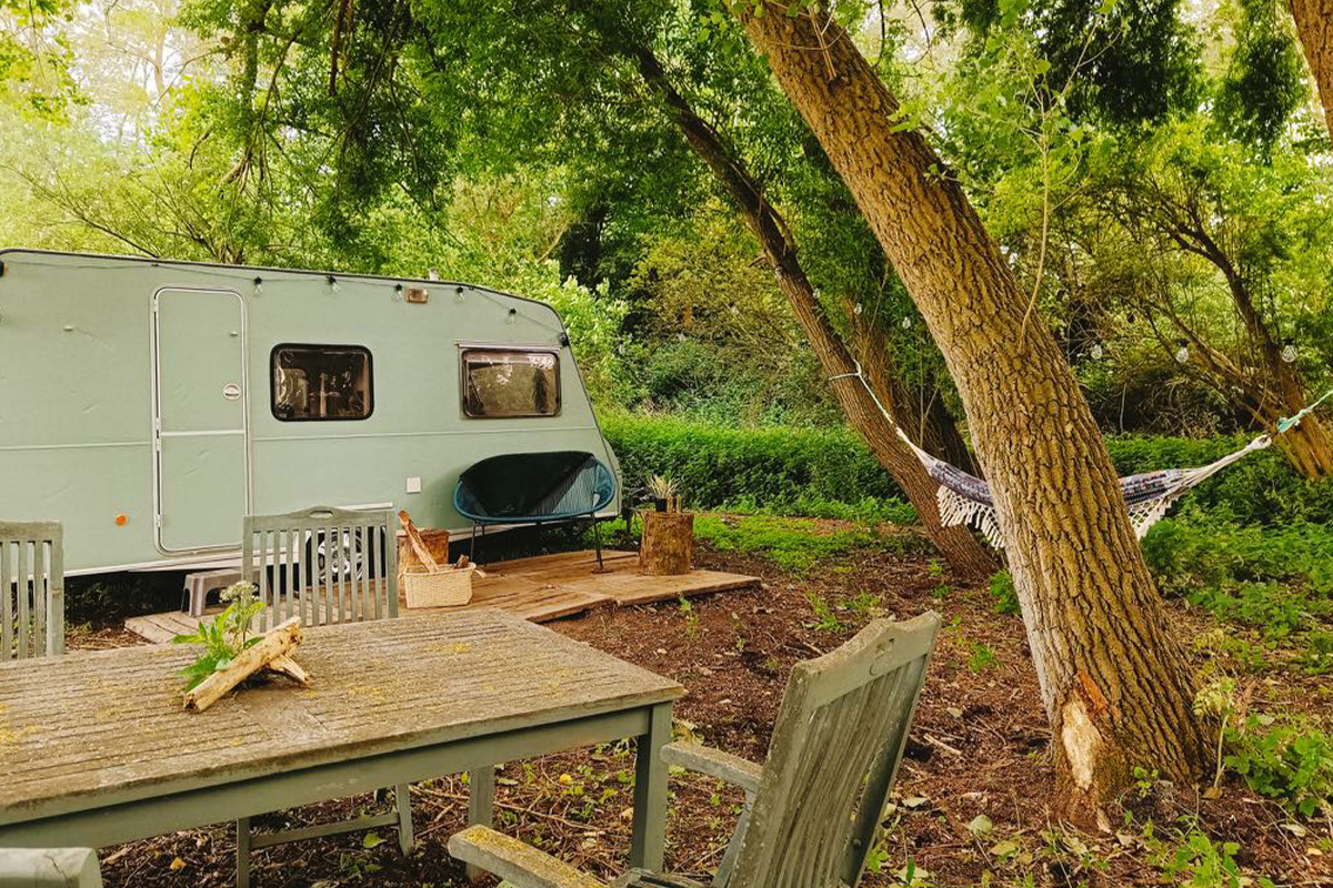 2 overnachtingen in een caravan in de Vlaamse Ardennen (2 pers.)