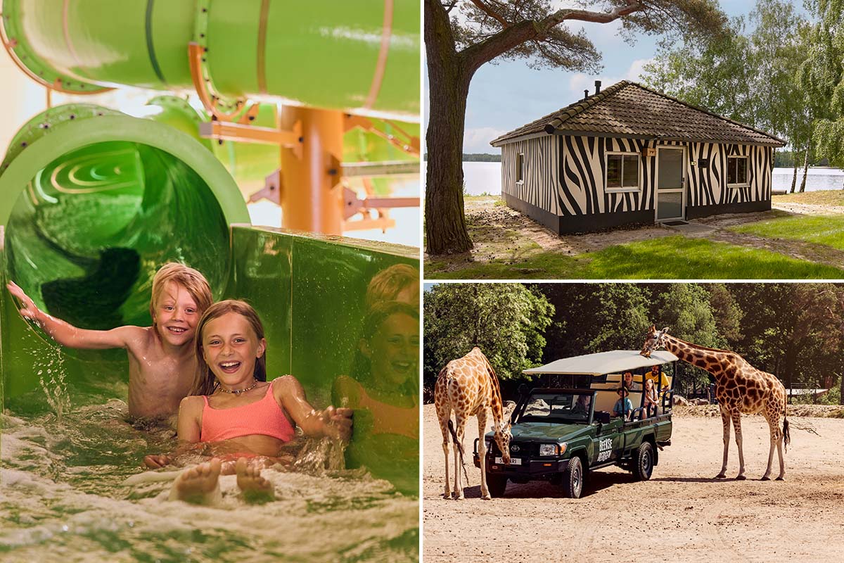 Verblijf een midweek of weekend op Lake Resort Beekse Bergen