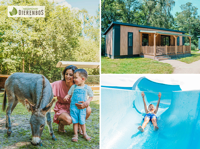Verblijven op Vakantiepark Dierenbos inclusief AttractiePas