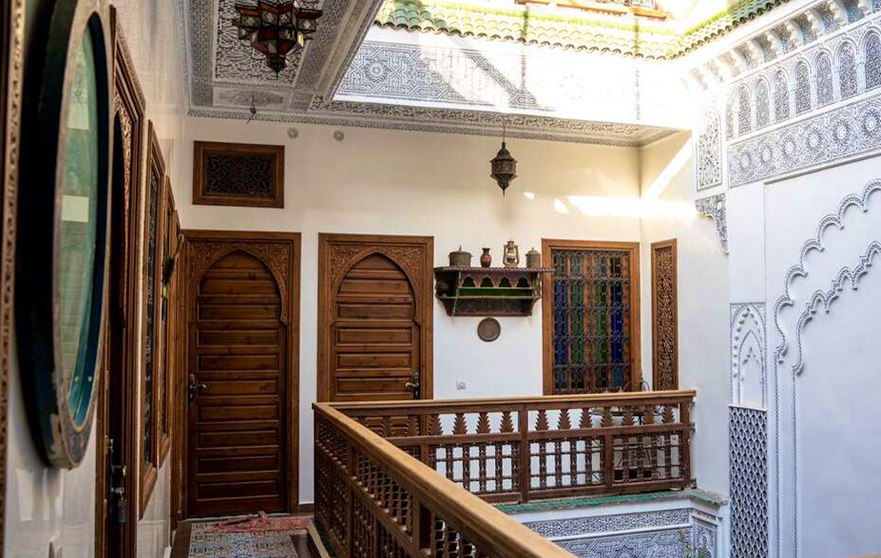 Verblijf 4 nachten in een typische Riad in Marrakech (2p.)