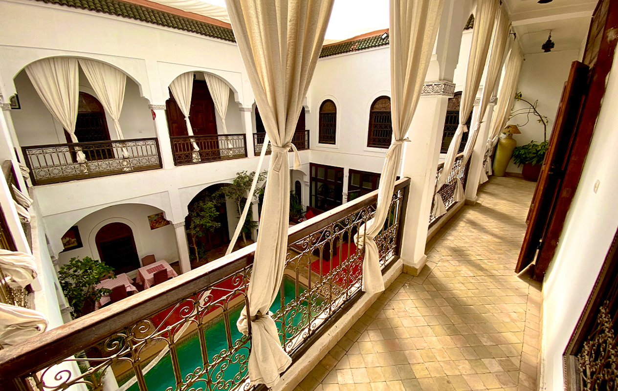 Verblijf 4 nachten in een typische Riad in Marrakech (2p.)