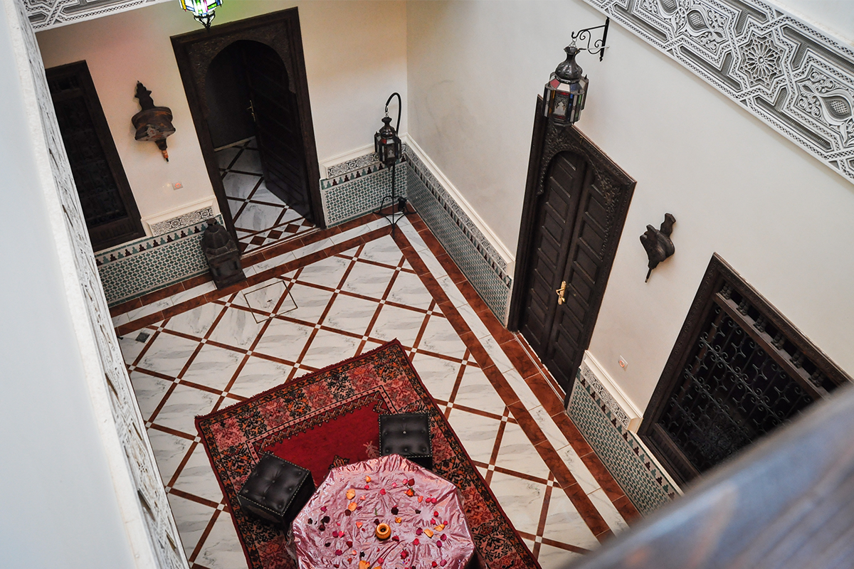 Verblijf 4 nachten in een typische Riad in Marrakech (2p.)