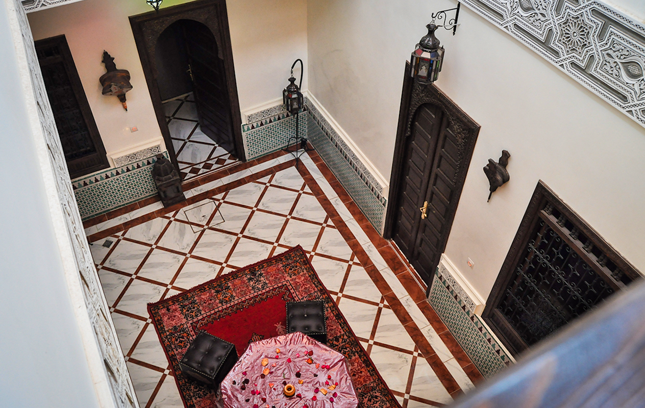 Verblijf 4 nachten in een typische Riad in Marrakech (2p.)