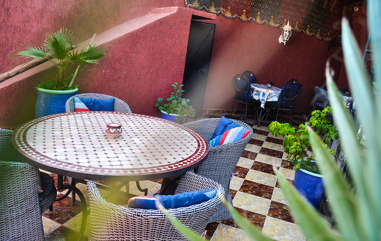 Verblijf 4 nachten in een typische Riad in Marrakech (2p.)