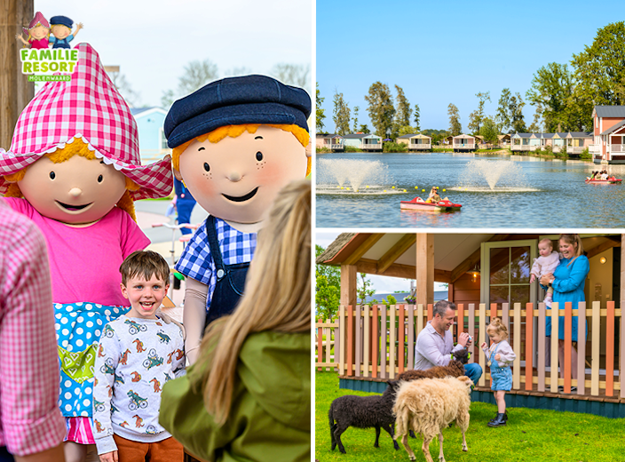 3 of 4 nachten Familie Resort Molenwaard