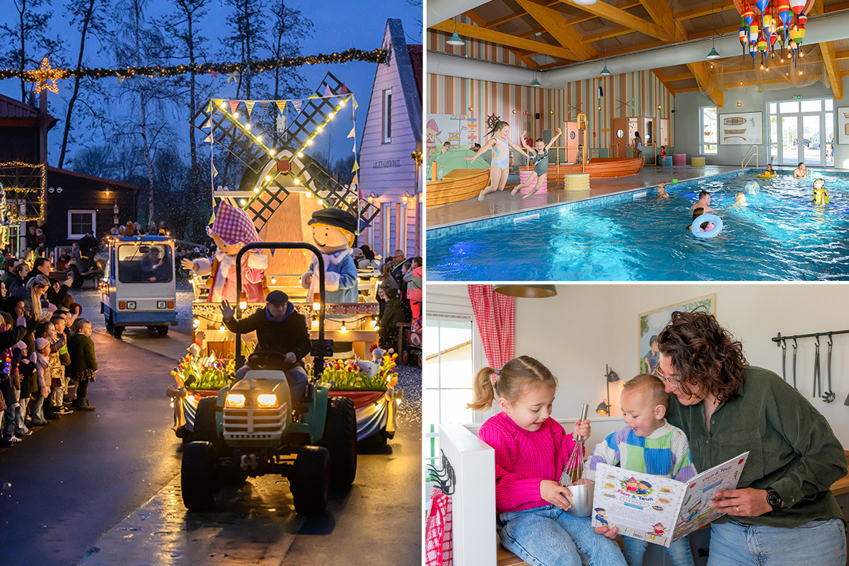 3 of 4 nachten Familie Resort Molenwaard + Avonturenboerderij Molenwaard