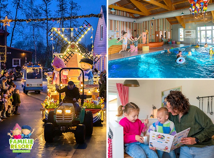 3 of 4 nachten Familie Resort Molenwaard