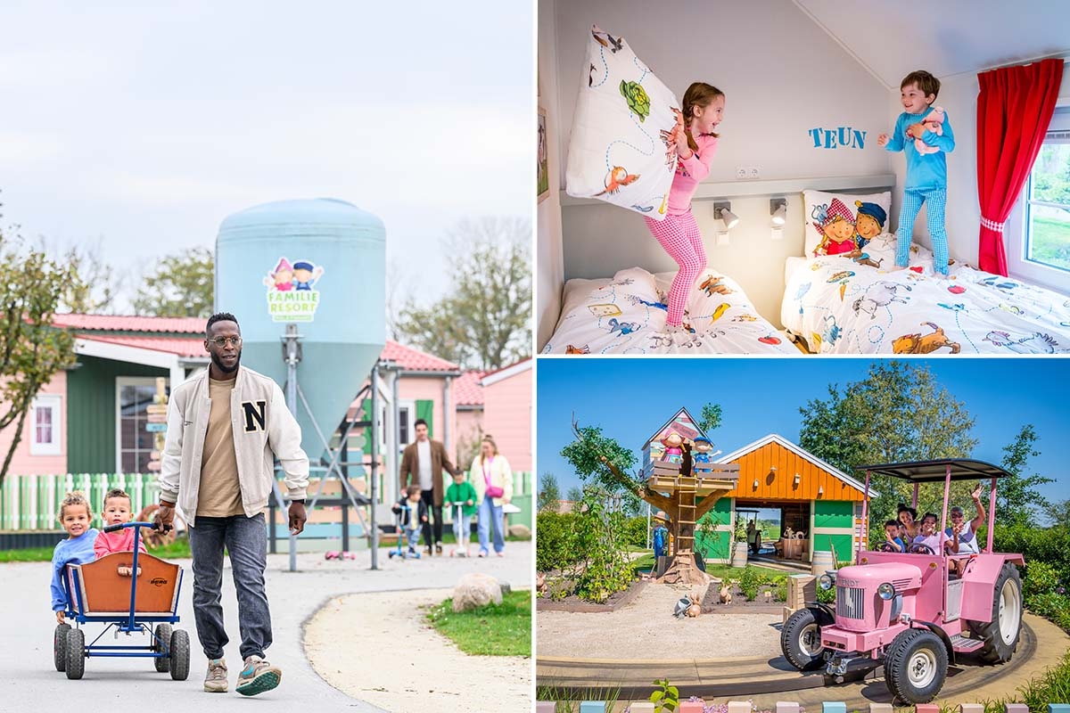 Verblijf Familie Resort Molenwaard + gratis toegang tot Stip de Pony Ranch