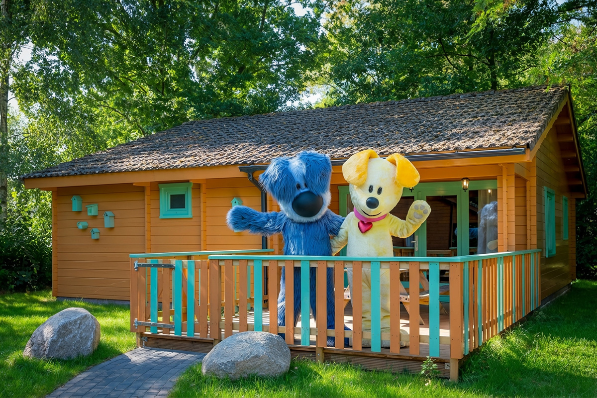 3 of 4 nachten Familie Resort de Tovertuin + Avonturenpark de Tovertuin