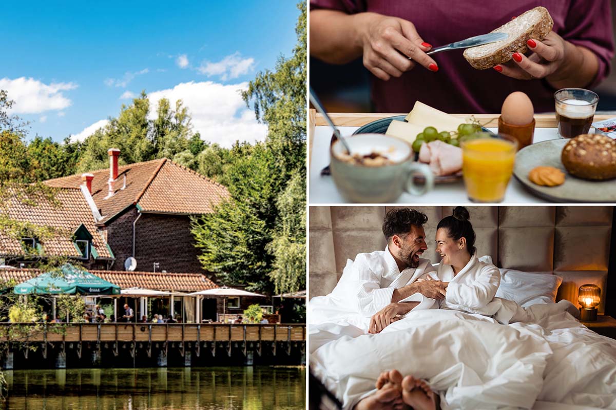 Overnachting + ontbijt bij Landgoed Overste Hof (2 personen)