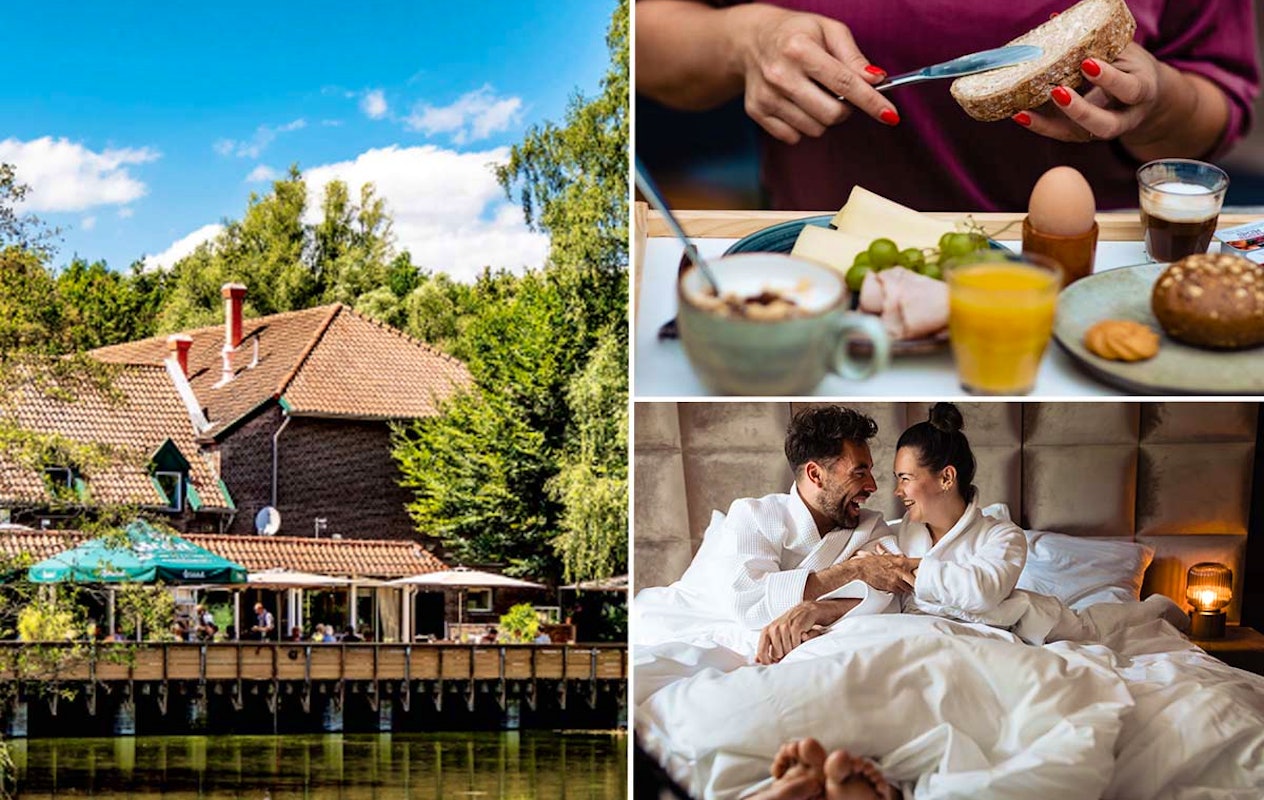 Overnachting + ontbijt bij Landgoed Overste Hof (2 personen)