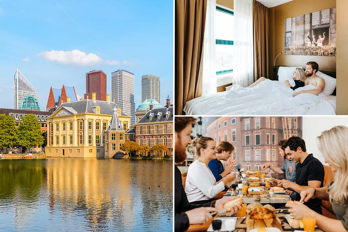 Overnachting + ontbijt bij The Hague Teleport Hotel (2 personen)