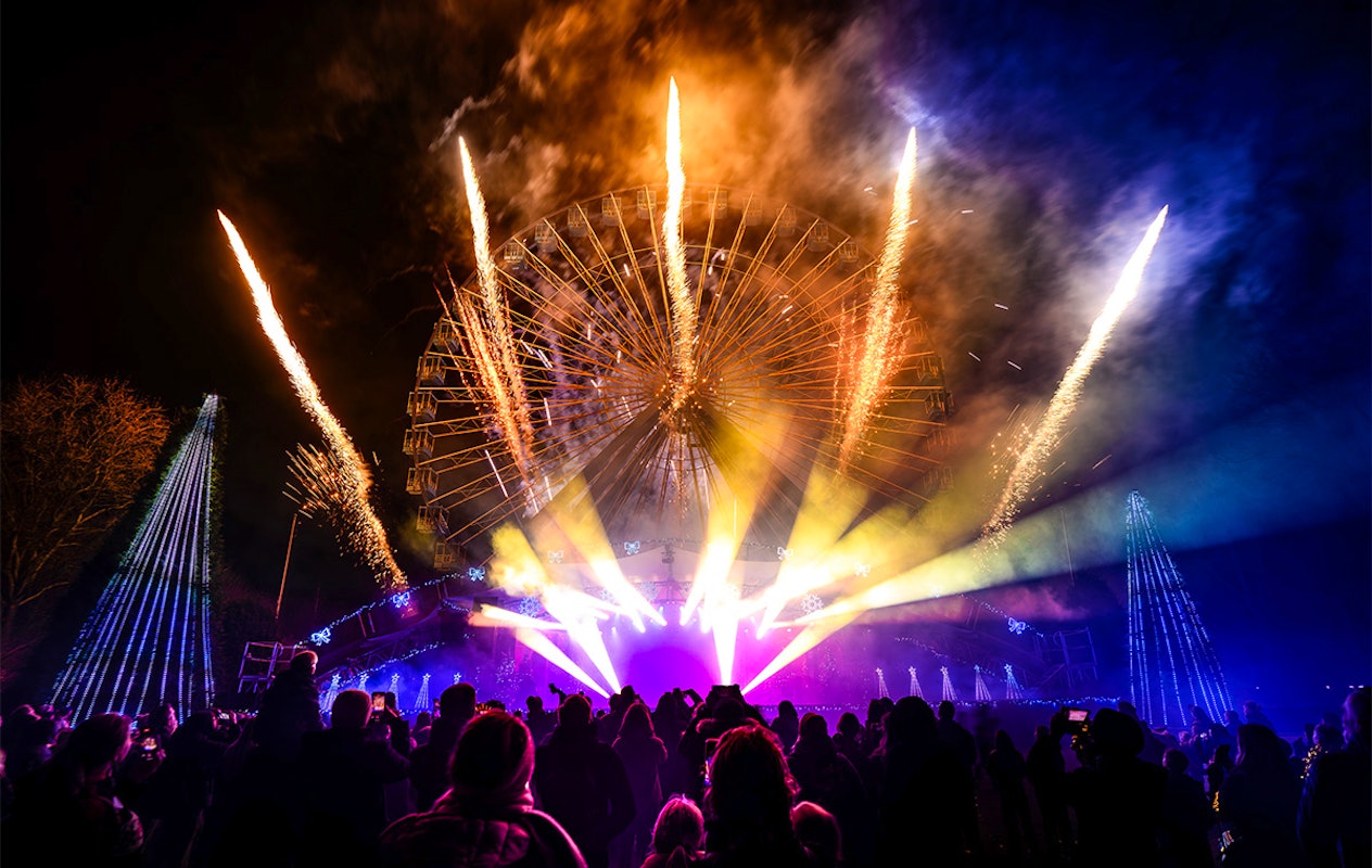 Entreeticket Walibi Bright Nights + overnachting Walibi Village