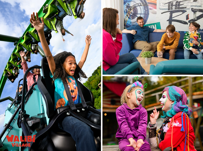 Entreeticket Walibi Spooky Days + overnachting Walibi Village