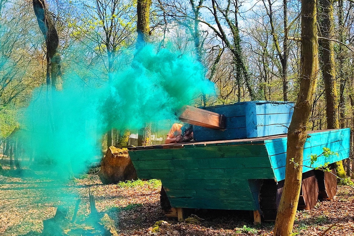 Paintball ou Laser Paintball à Agimont Adventure (10 personnes)