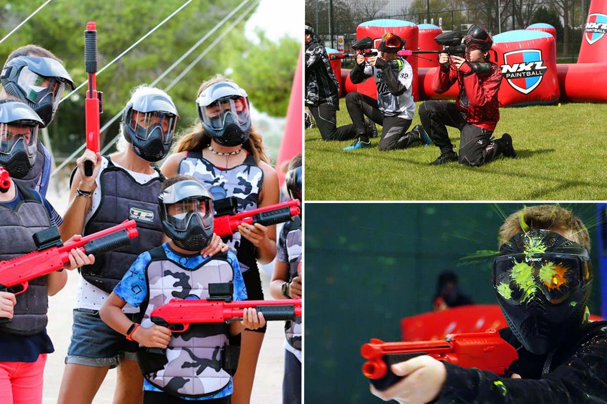 Paintball of Gellyball (1 uur) + paint- of gellyballs