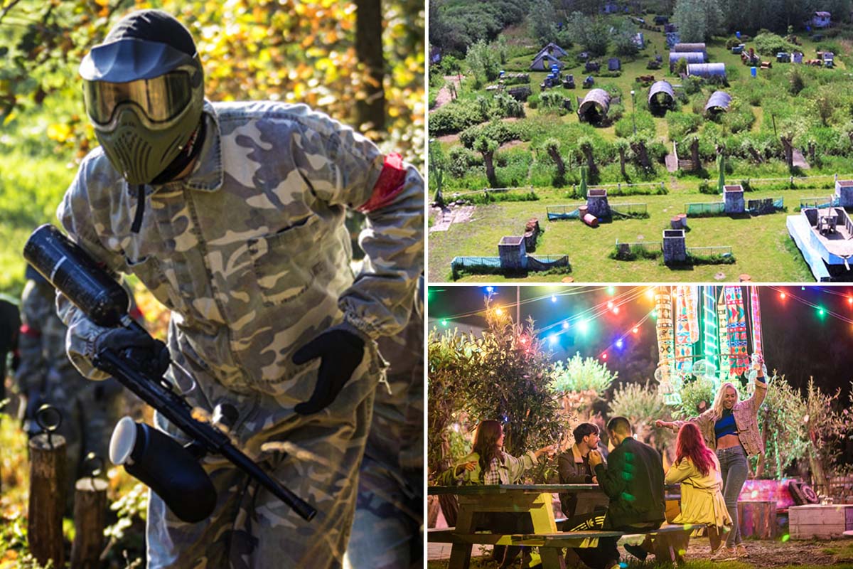 Paintballen + 100 balletjes (onbeperkte speeltijd)  