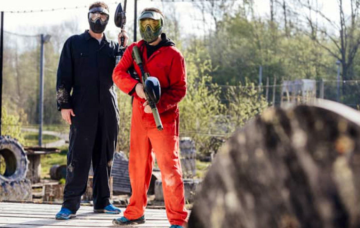 2 uur paintballen bij Fundustry