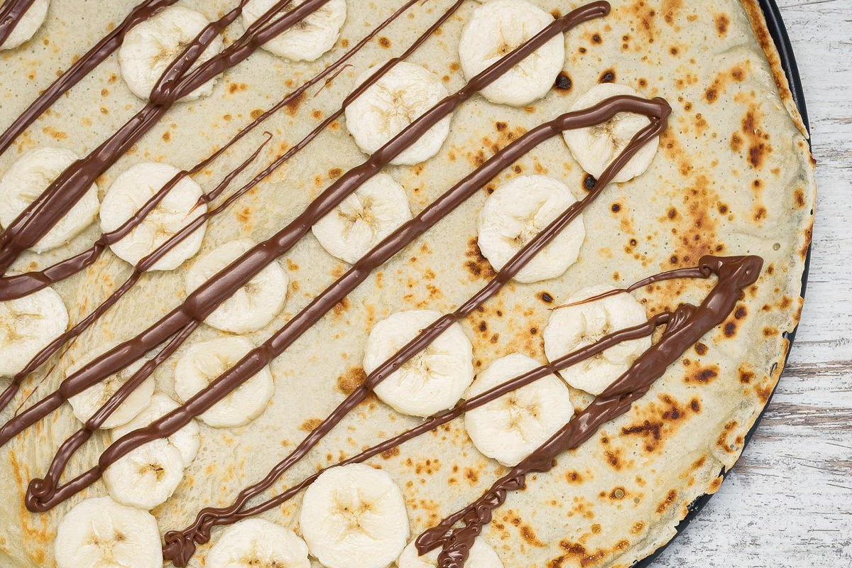 Pannenkoek & één drankje naar keuze + vanille-ijs bij 't Pannekoekenhuisje