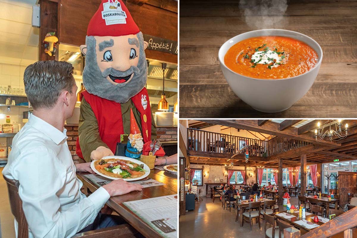 Pannenkoek + soep of ijsje bij Pannenkoekenhuis De Boskabouter Nunspeet