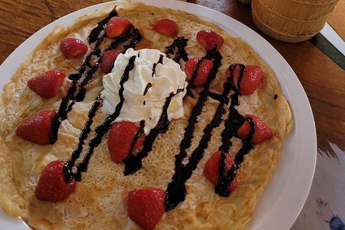 Pannenkoek + soep of ijsje bij Pannenkoekenhuis De Boskabouter Nunspeet