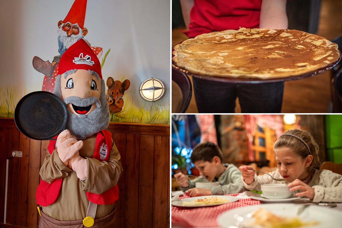 Pannenkoek + soep of ijsje bij Pannenkoekenhuis De Boskabouter Wezep