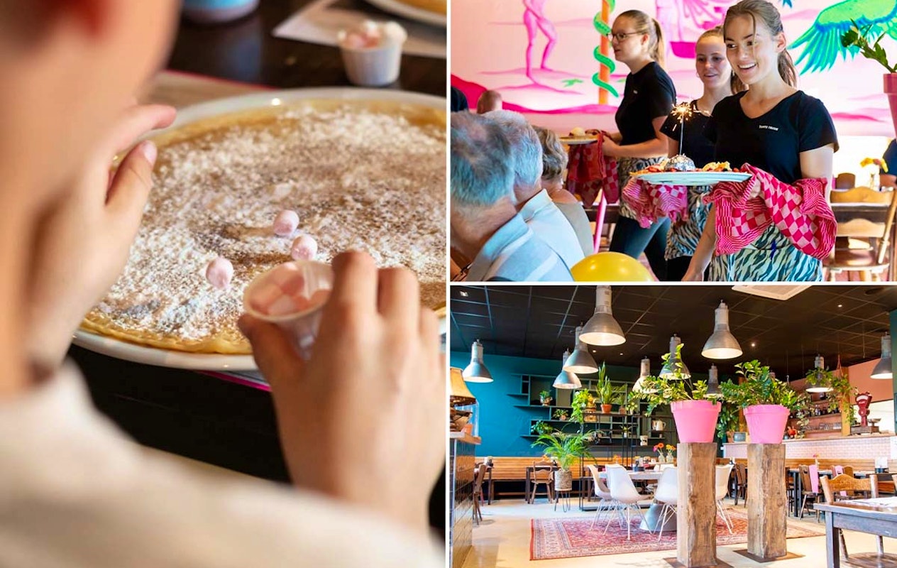 Kinderpannenkoek of maak een eigen pannenkoek bij Tante Truus in Houten