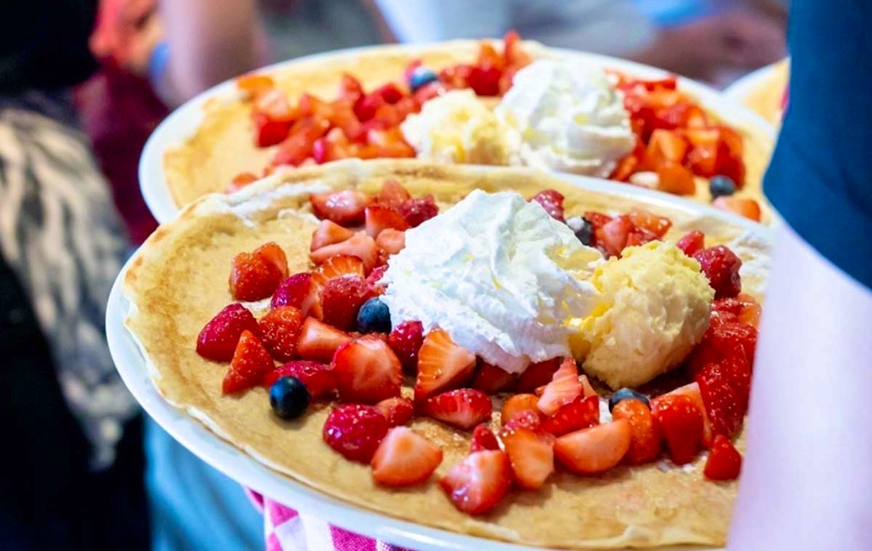 Kinderpannenkoek of maak een eigen pannenkoek bij Tante Truus in Houten