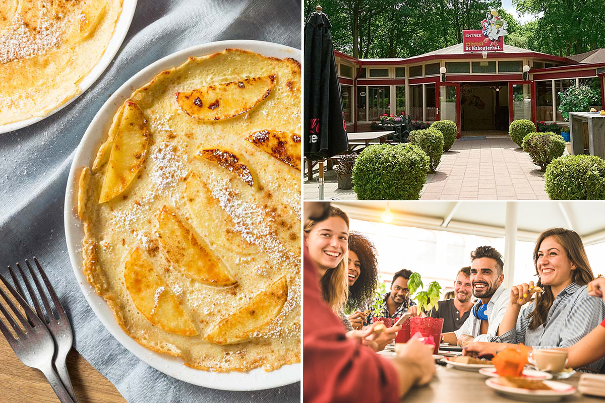 Pannenkoek of 3-gangenmenu bij De Kabouterhut in Amersfoort