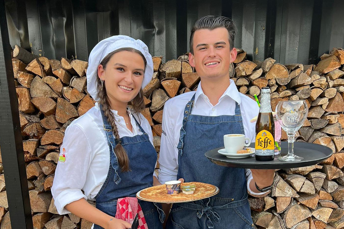 Pannenkoeken bij het Pannenkoekenhuis Koeckers Den Hout