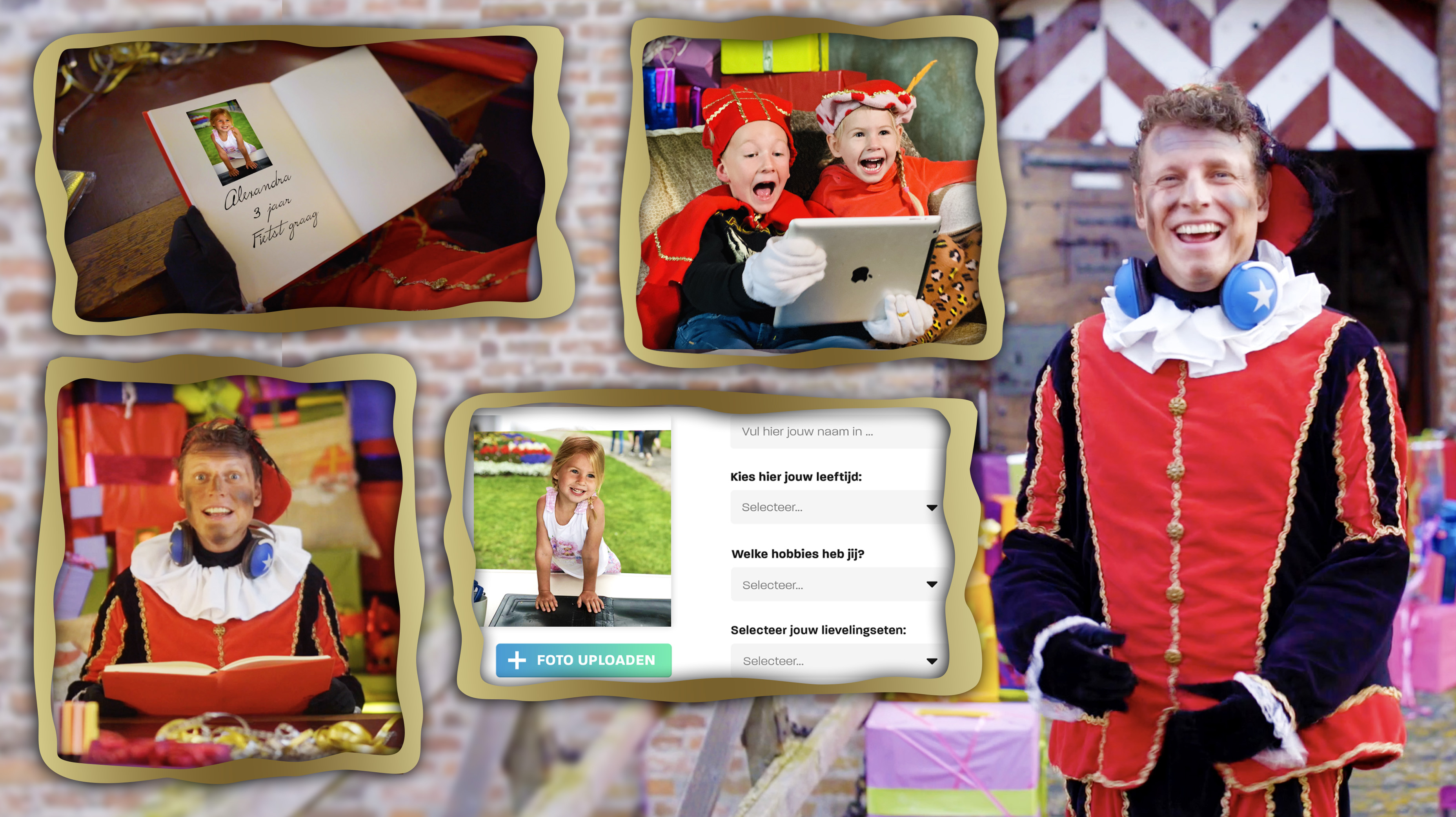 Een persoonlijke boodschap van Party Piet Pablo op pakjesavond! 