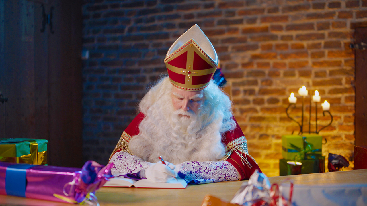 Een persoonlijke boodschap van de Sint op pakjesavond! 