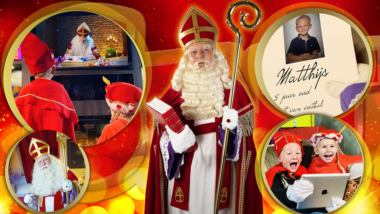 Een persoonlijke boodschap van de Sint op pakjesavond! 