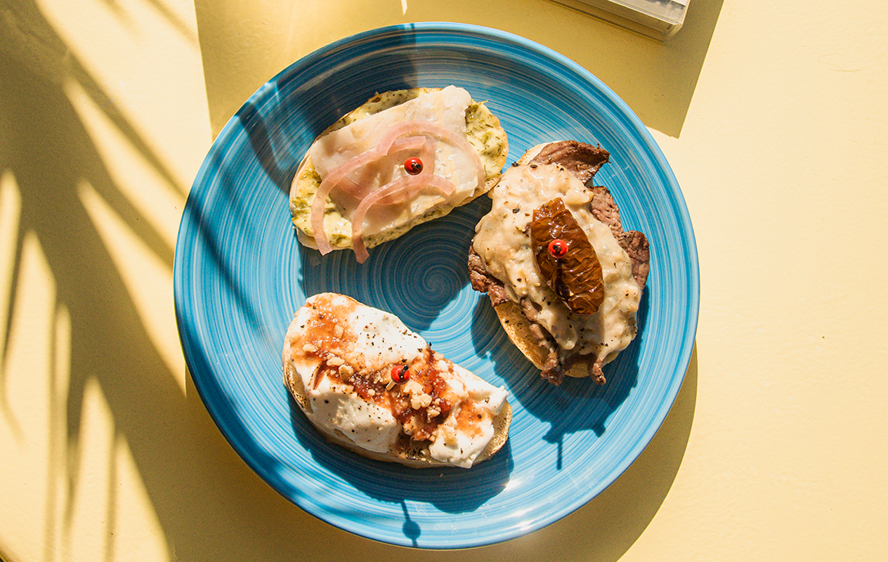 Pintxos proeverij van de chef bij Mi-Ami