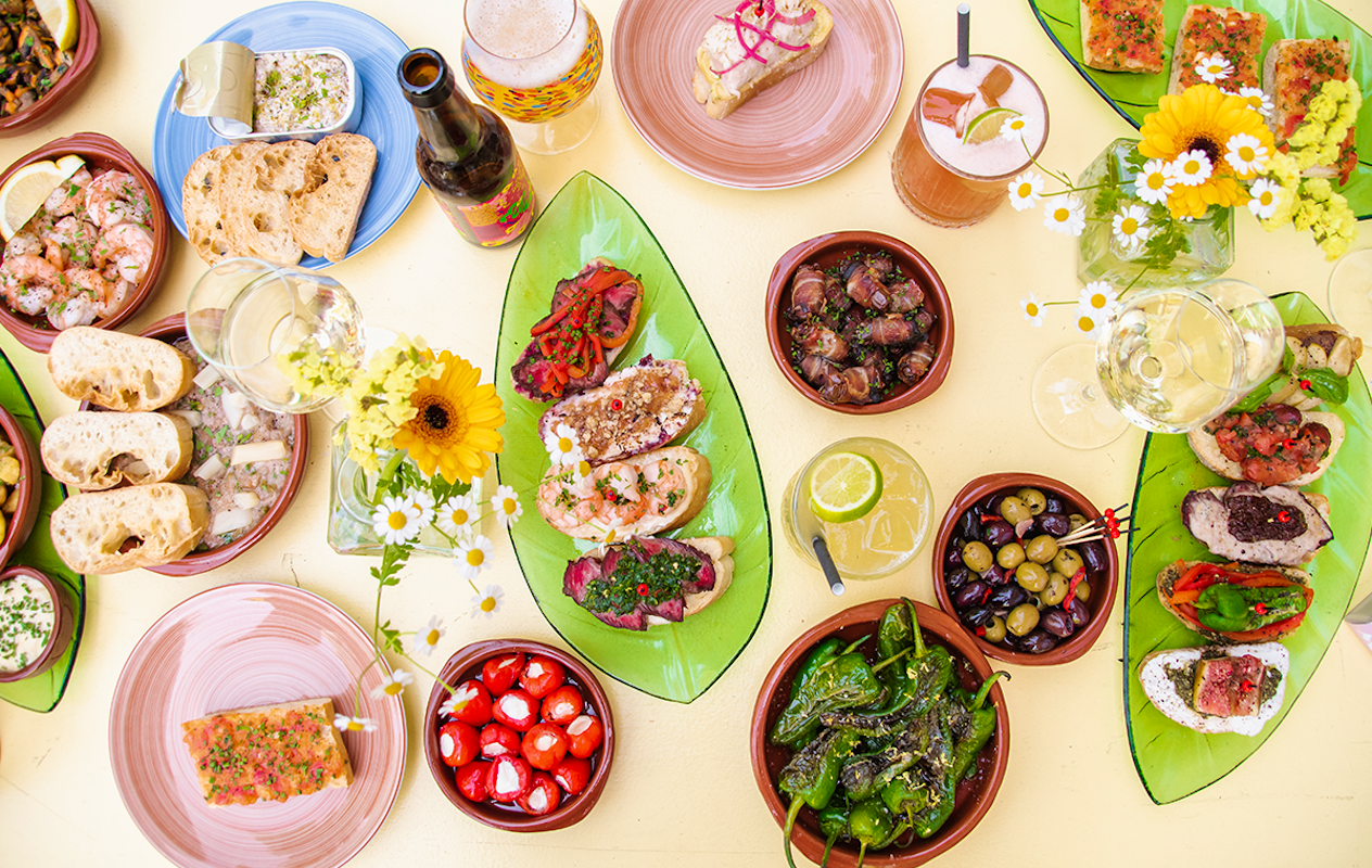 Pintxos proeverij van de chef bij Mi-Ami