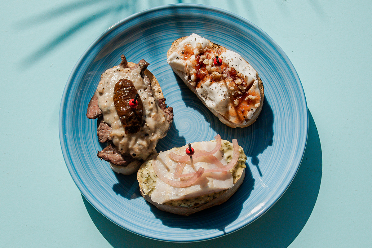 Pintxos proeverij van de chef bij Mi-Ami