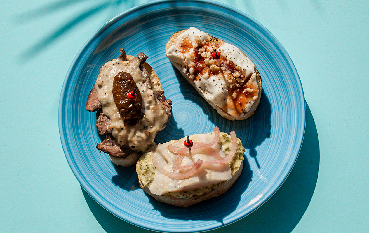 Pintxos proeverij van de chef bij Mi-Ami